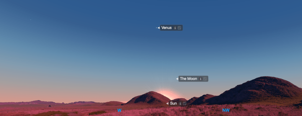 The SKY ON 17TH MAY 2026 WNW, Muscat